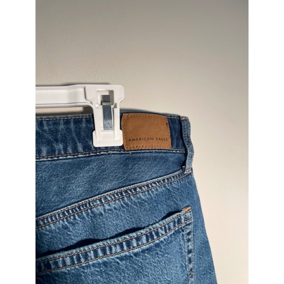 American Eagle A-Line Fit Wide Leg Baggy Jeans Size 12 Casual Effortless 2025 - Picture 9 of 14